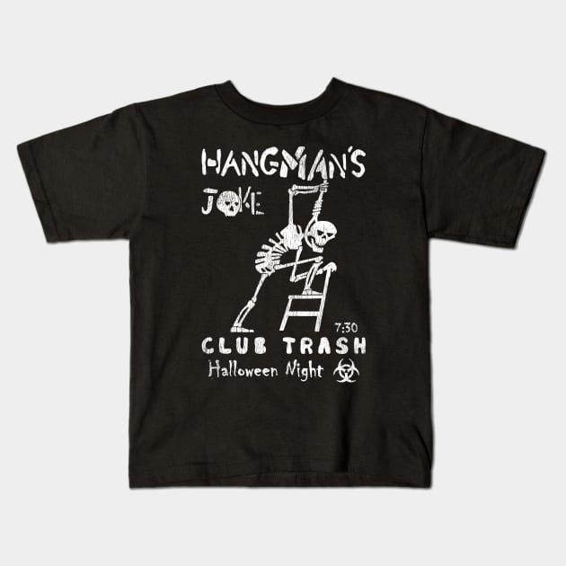 Hangman's Joke Kids T-Shirt by madnem